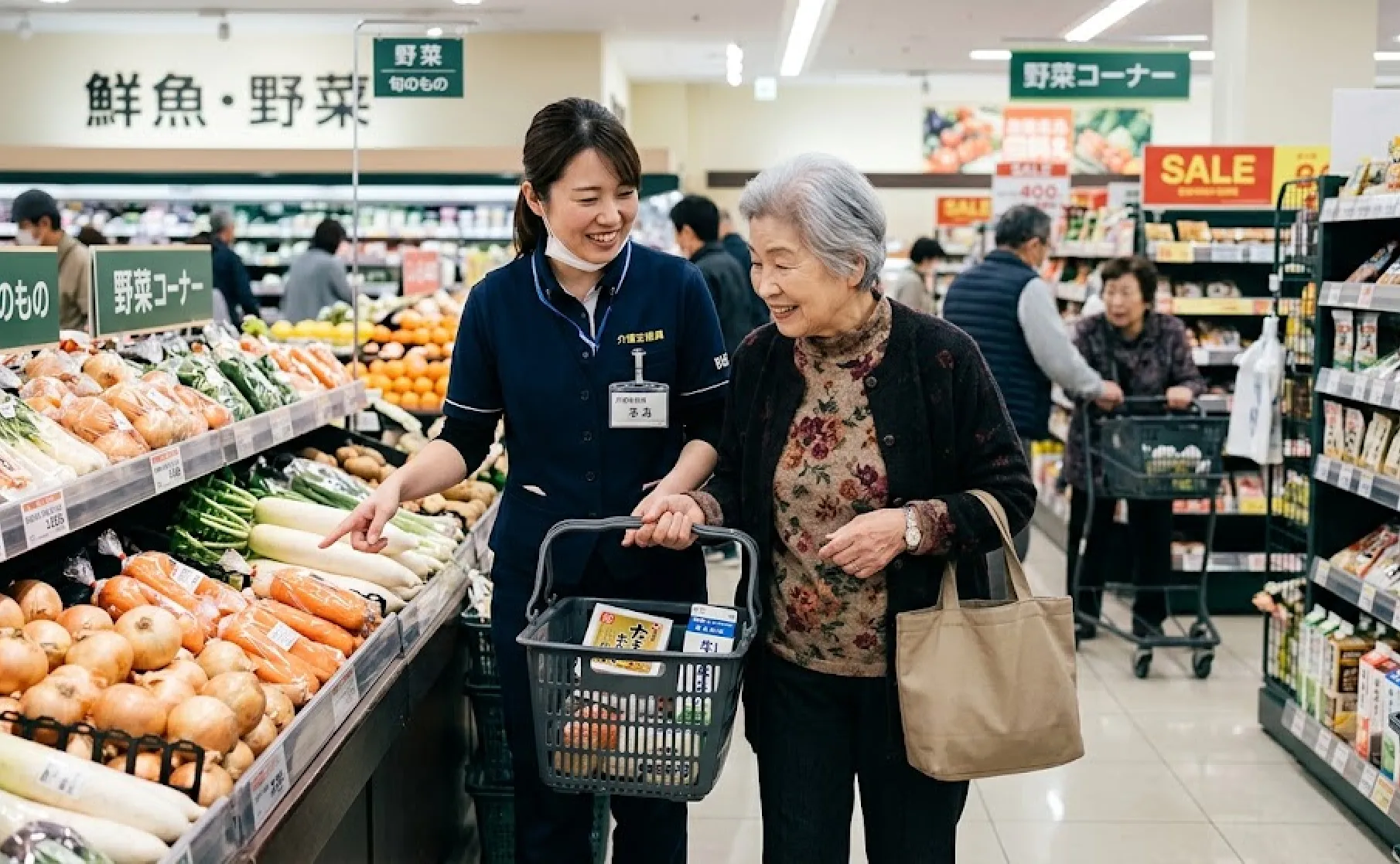 お墓参りや買い物に、もう一度行きたい
